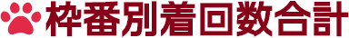 枠番別着回数合計
