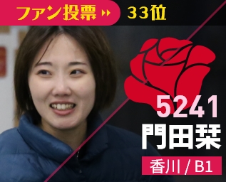5241 門田栞 香川/B1 ファン投票35位